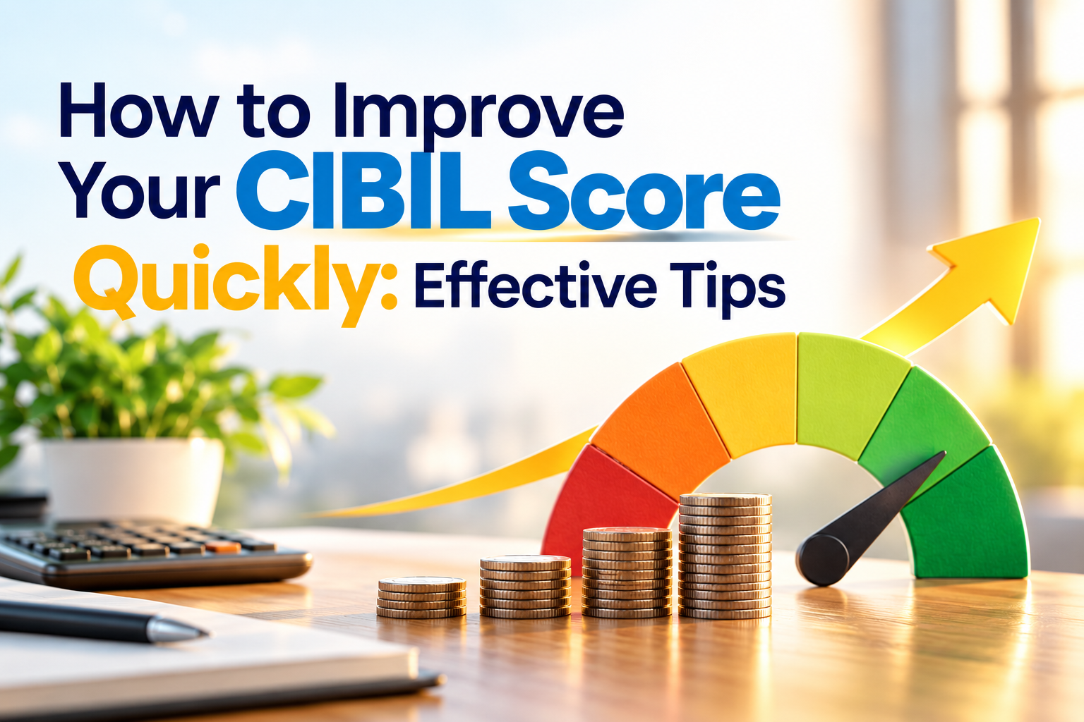 How to Improve CIBIL Score Quickly | Rakshitha Finserve